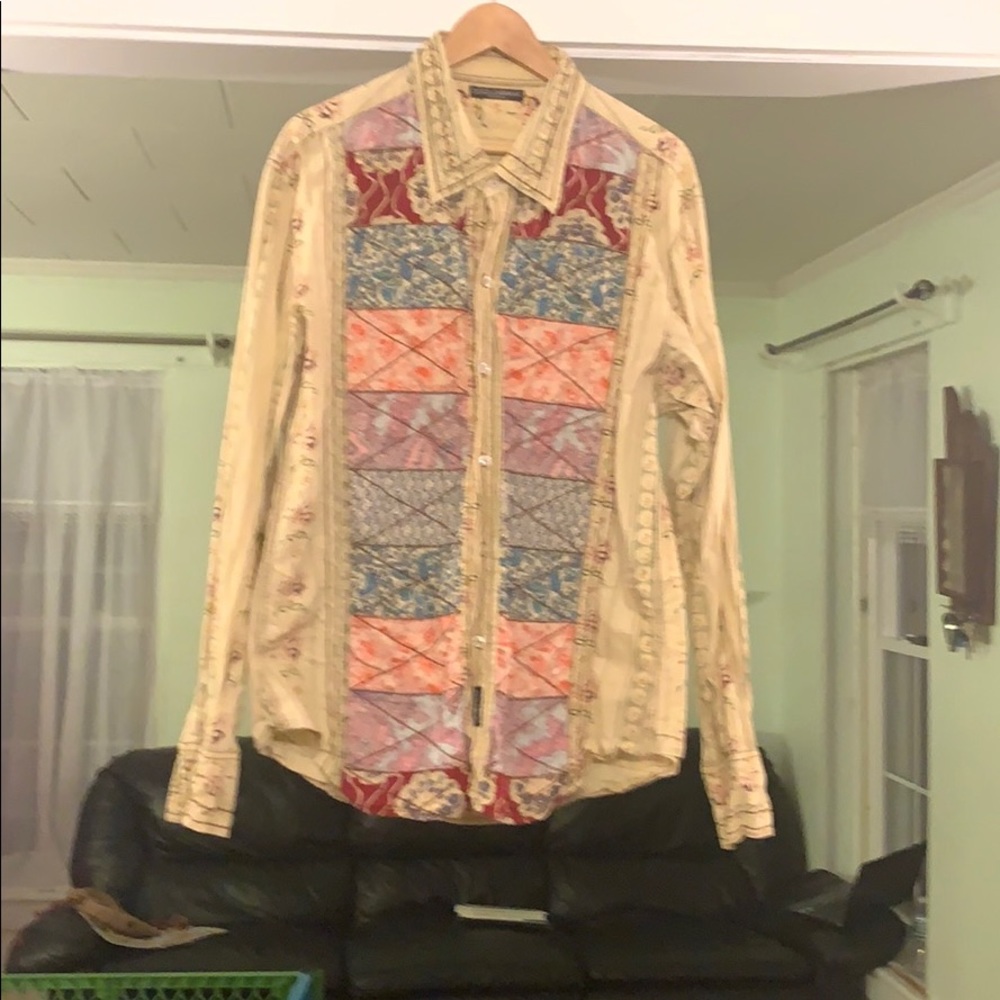 XXL Dolce&Gabbanna long sleeve button down shirt.
